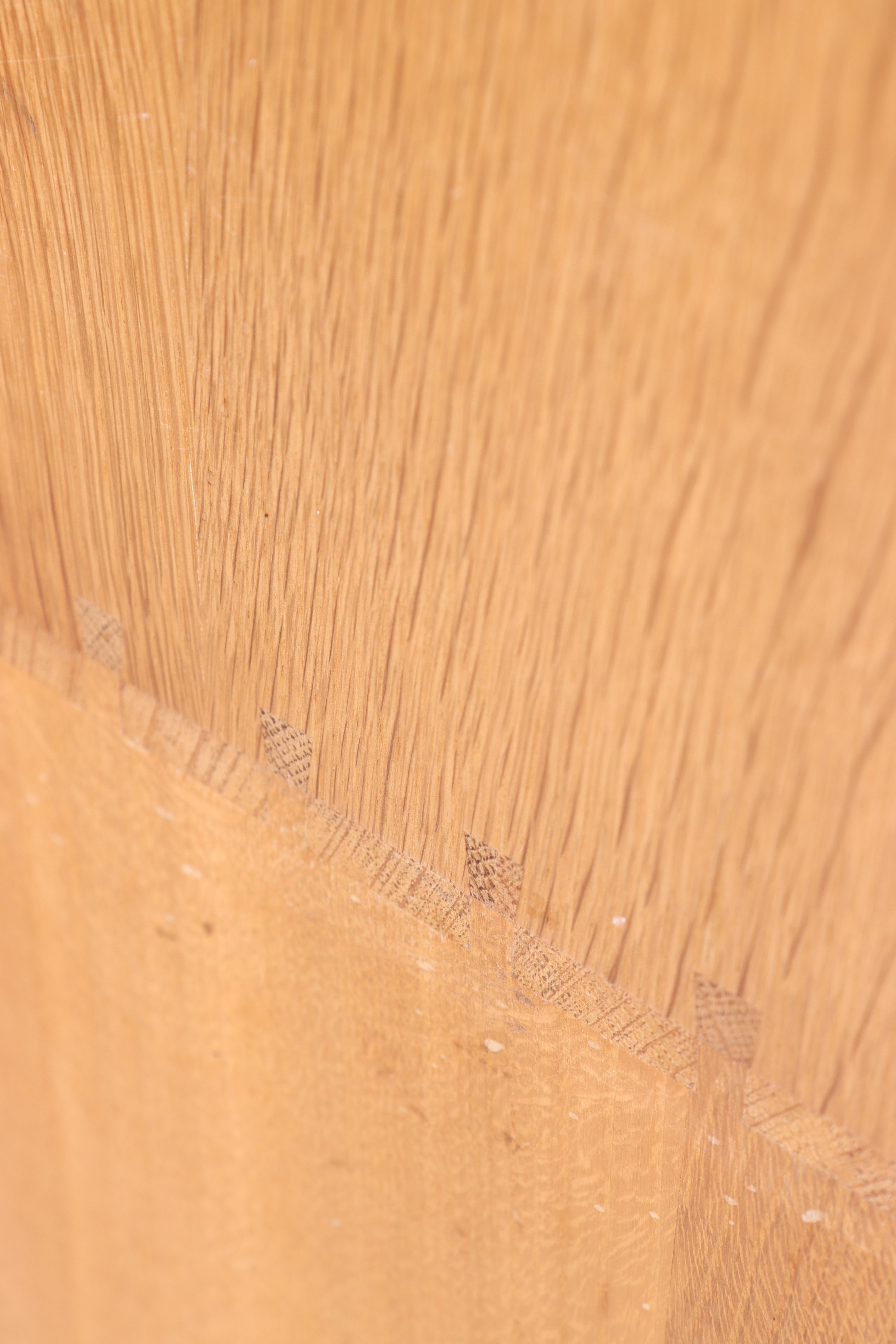Metà XX secolo Set di sei librerie in Oak di Mogens Koch, Design danese, metà del secolo scorso, anni '60 in vendita