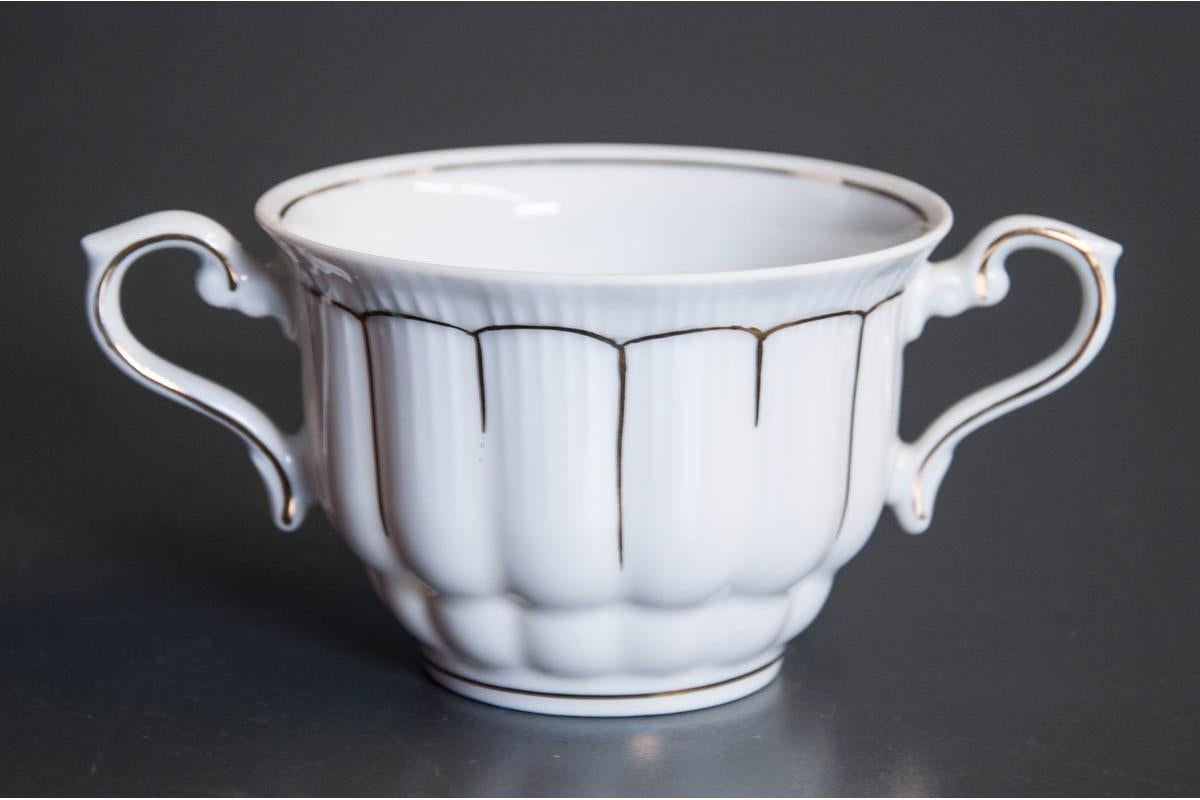 Mid-Century Modern Set of Six Bouillon Cups