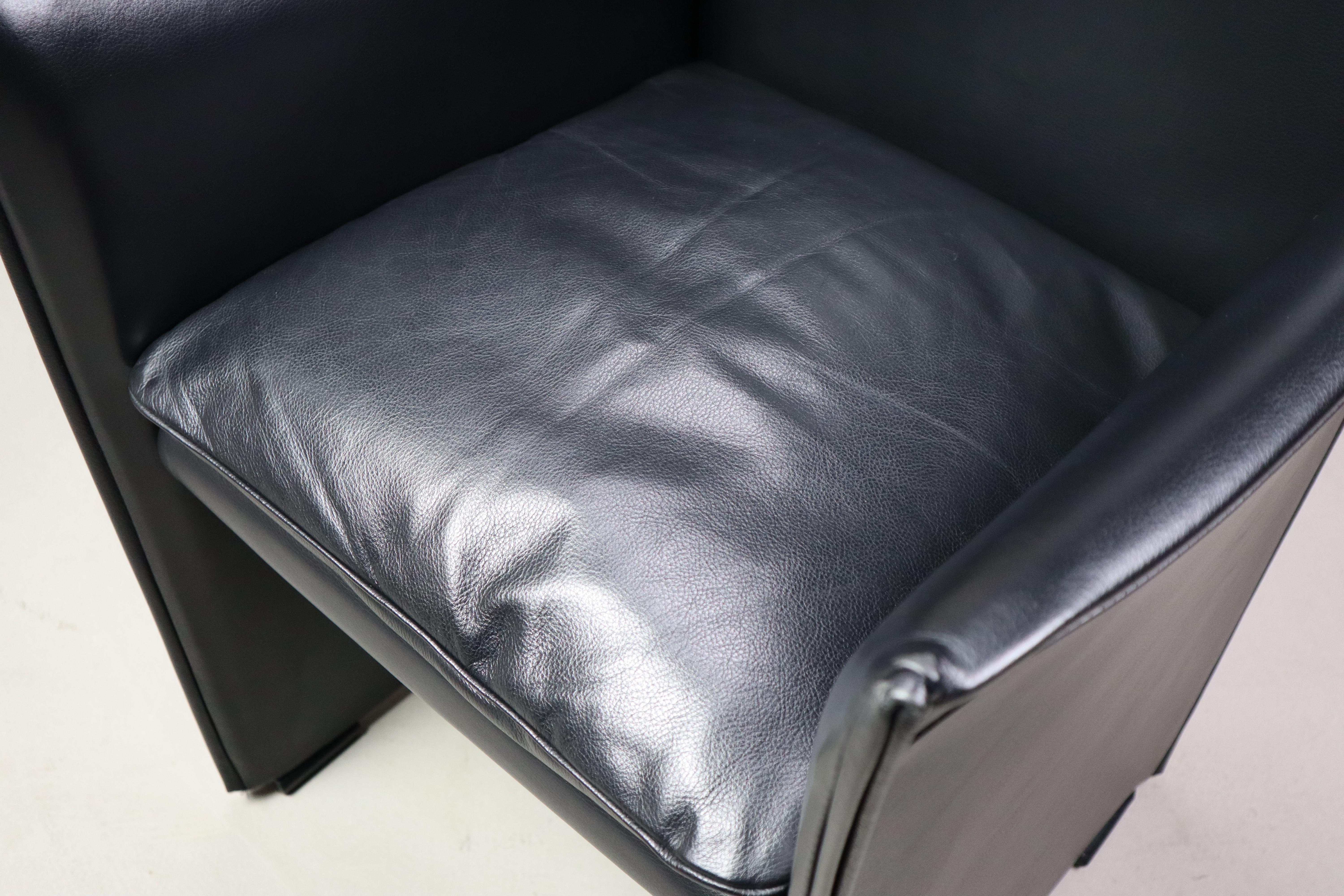 Set of six Break 401 armchairs by Mario Bellini for Cassina, 1976 For Sale 8
