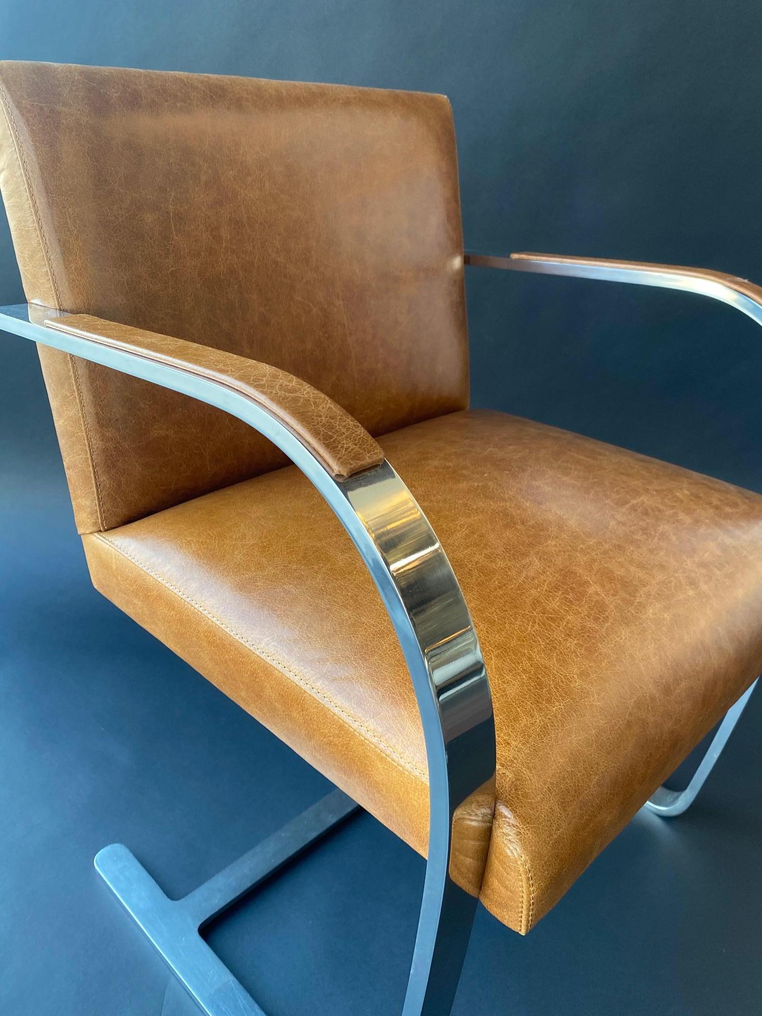 Set of Six Brno Chairs by Mies van der Rohe In Good Condition In Los Angeles, CA