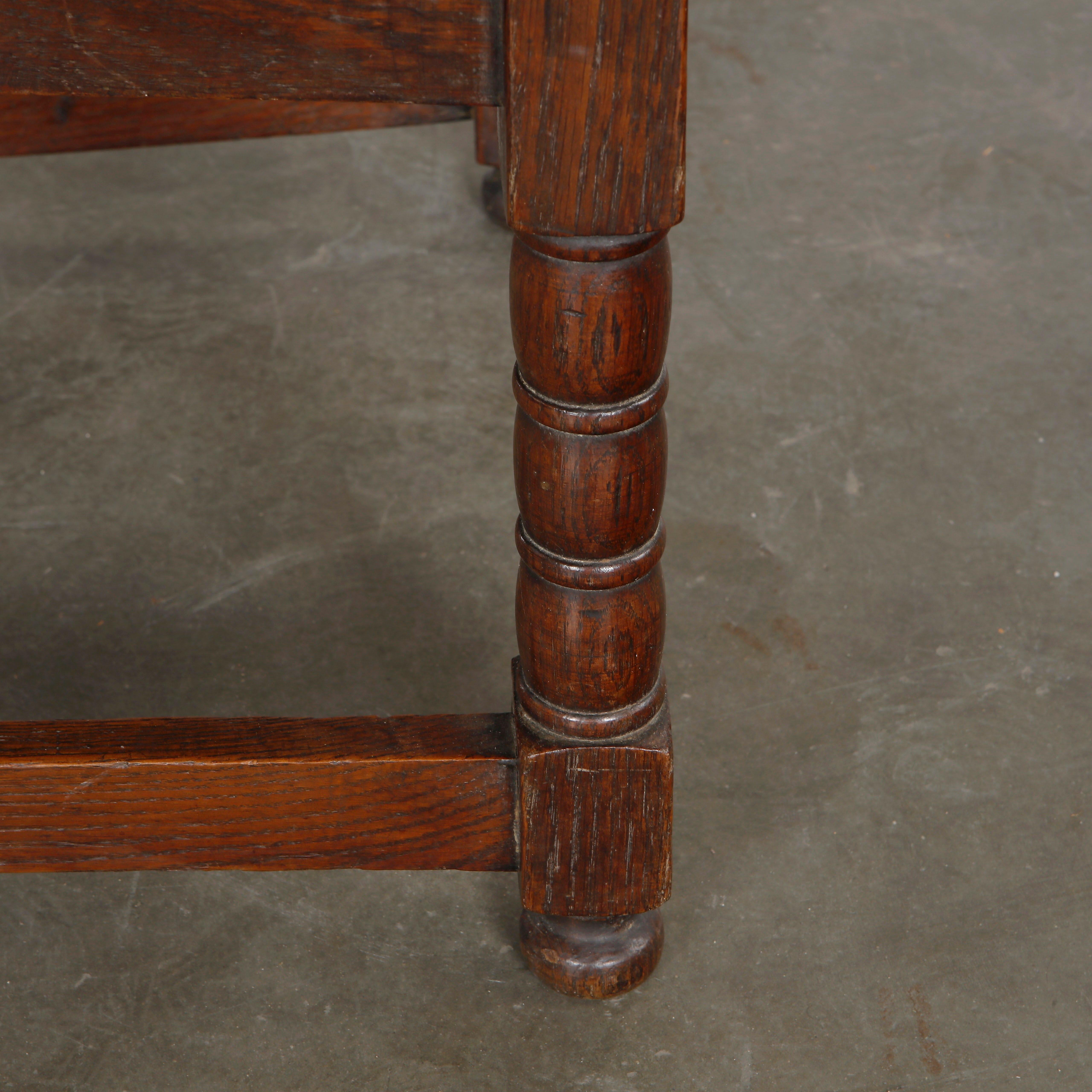 Set of Six Brutalist Wood and Rope Chairs, 1960s in vendita 10