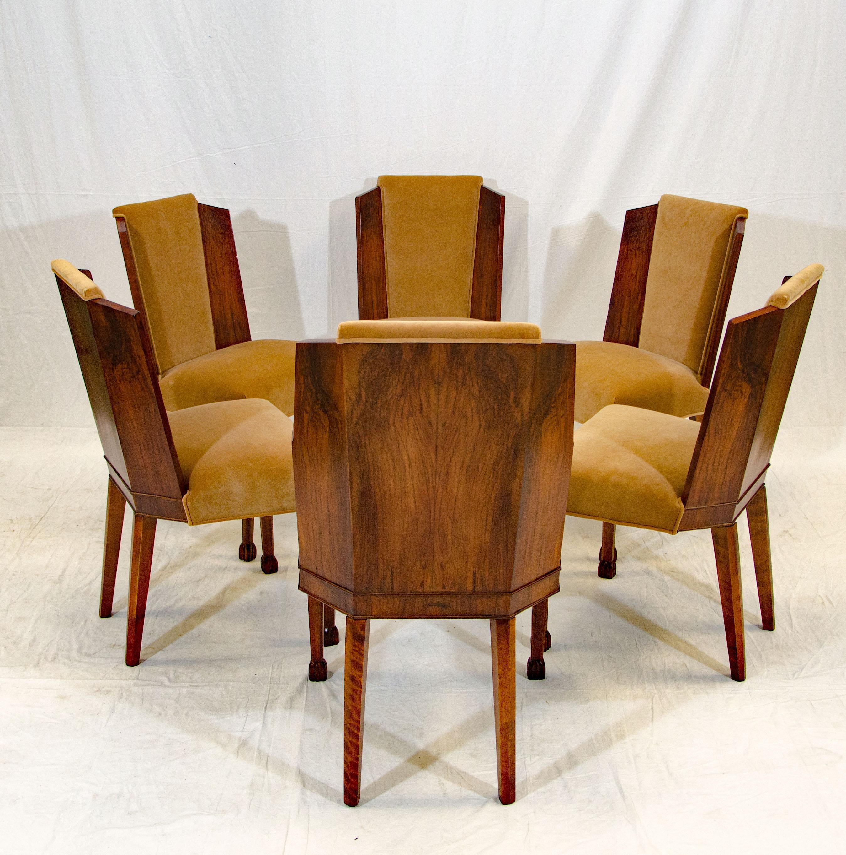 dining chairs art deco