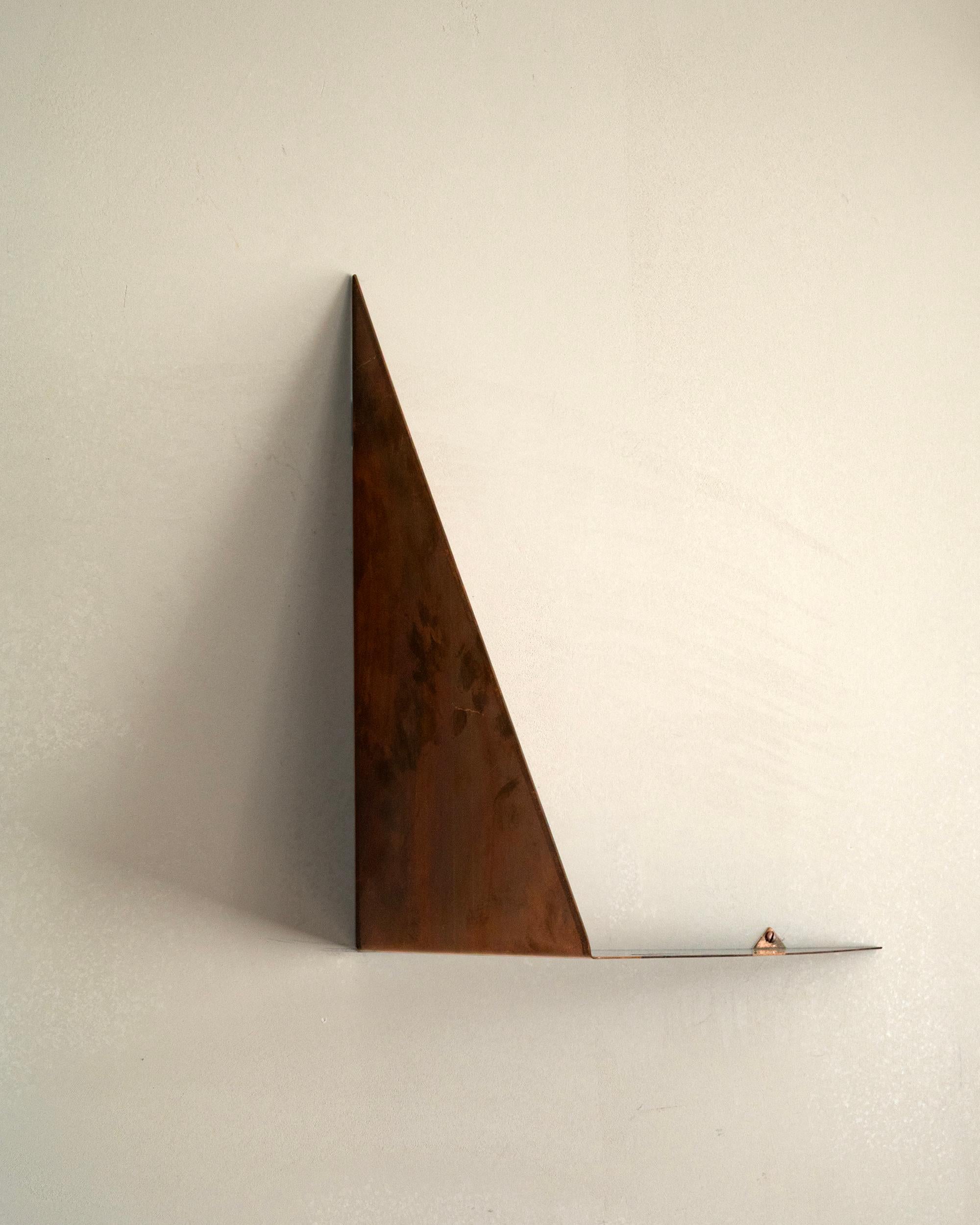 Set of Six Butterfly Copper Shelves by Poul Cadovius im Zustand „Gut“ im Angebot in Allerum, SE