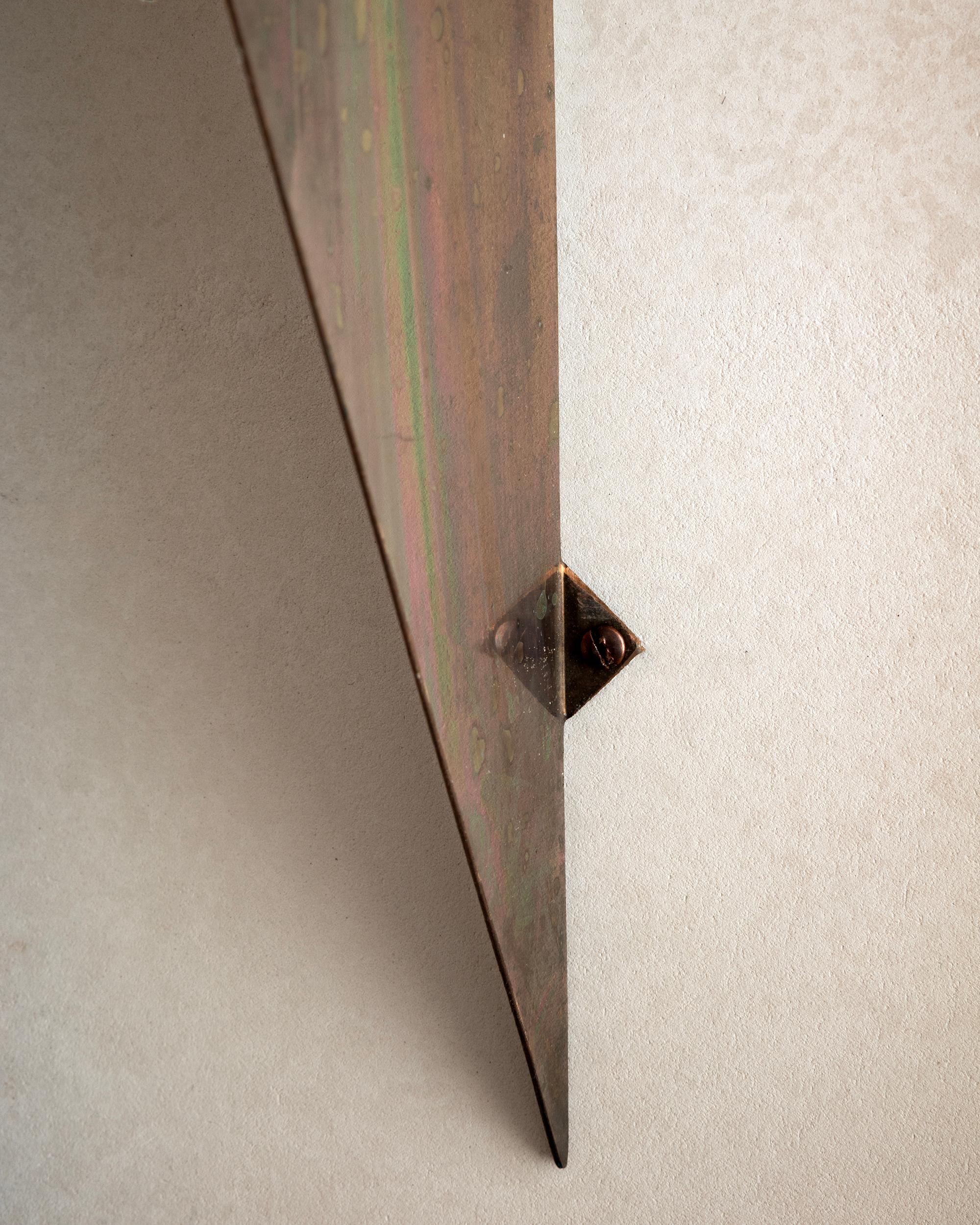 Set of Six Butterfly Copper Shelves by Poul Cadovius (Kupfer) im Angebot