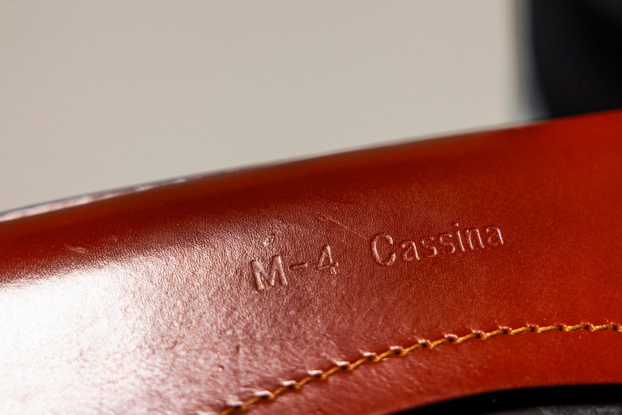 Satz von sechs Stühlen „CAB“ aus burgunderrotem Leder von Mario Bellini für Cassina, Italien  im Angebot 11