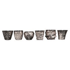 Sechser-Set Capriccio Platin-Gläser
