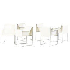 Used Set of Six Cassina Mabelle Armchairs by Patrick Jouin