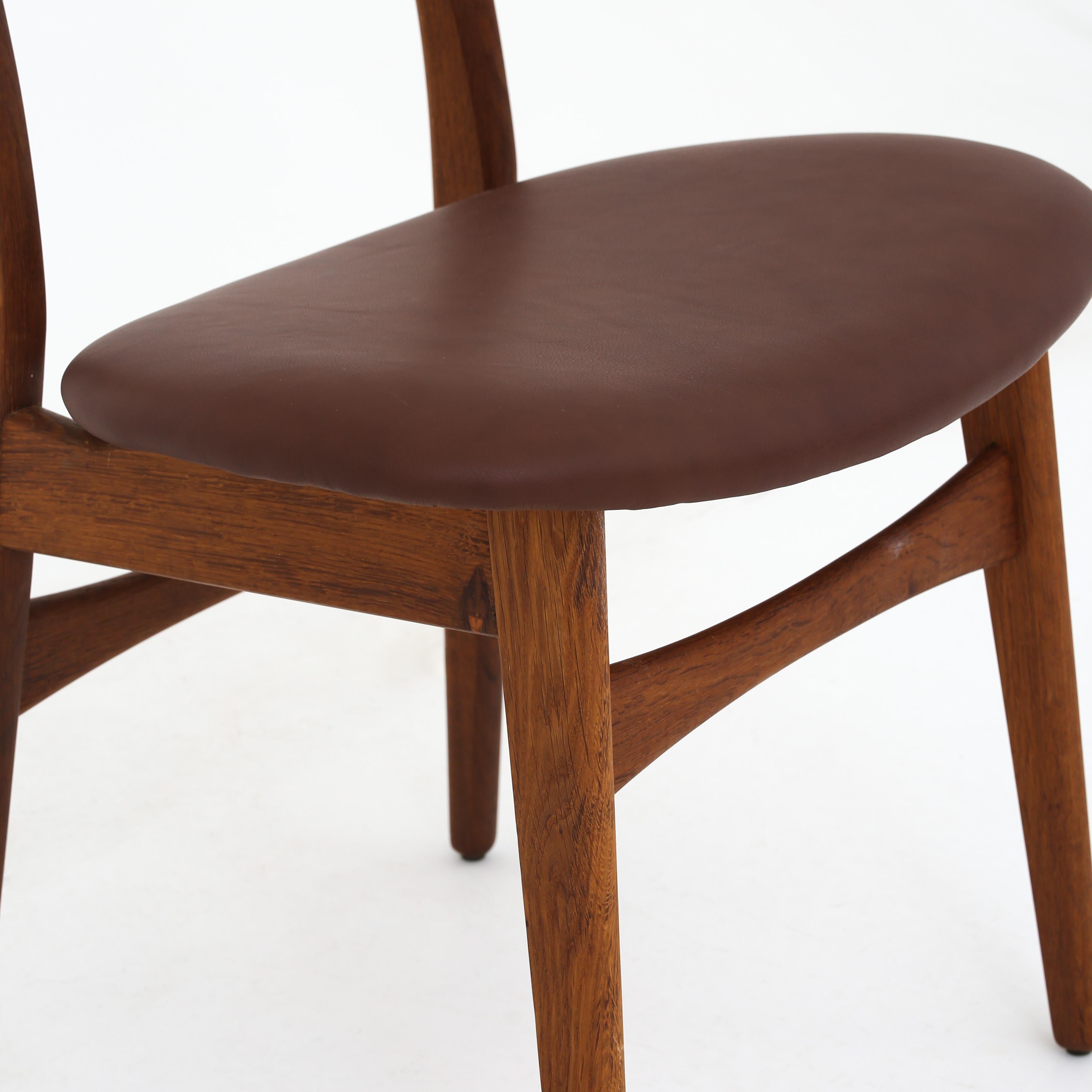 Set of Six CH 30 Dining Chairs by Hans J. Wegner In Good Condition In Copenhagen, DK