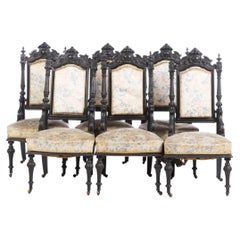Set of six chairs - 19th century