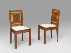 Ensemble de six chaises par André Sornay