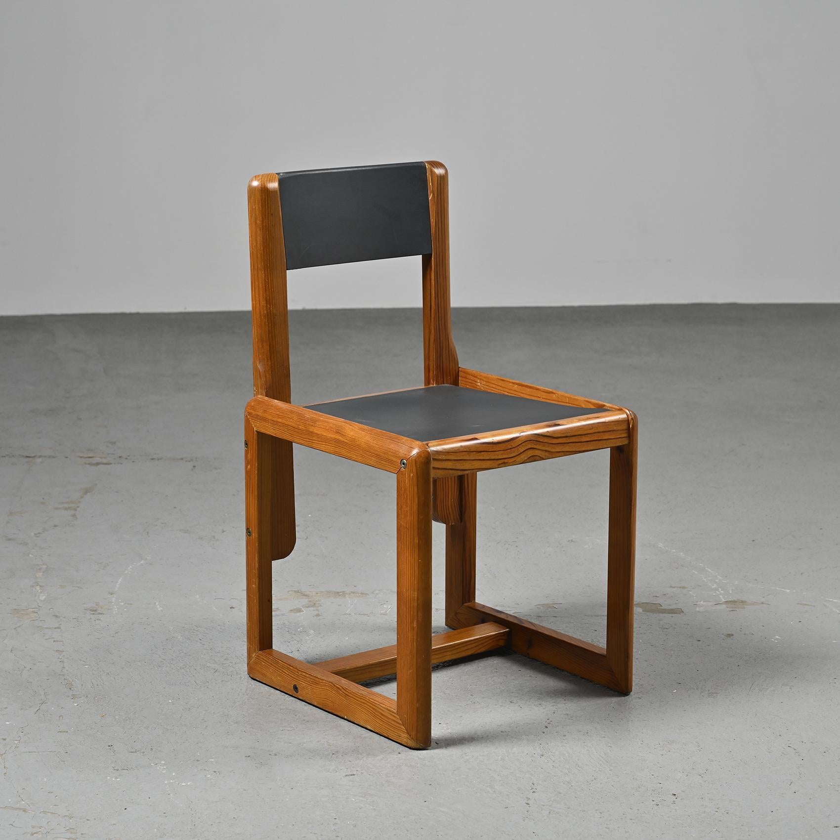 Set of Six Chairs by André Sornay, France 1960s 2