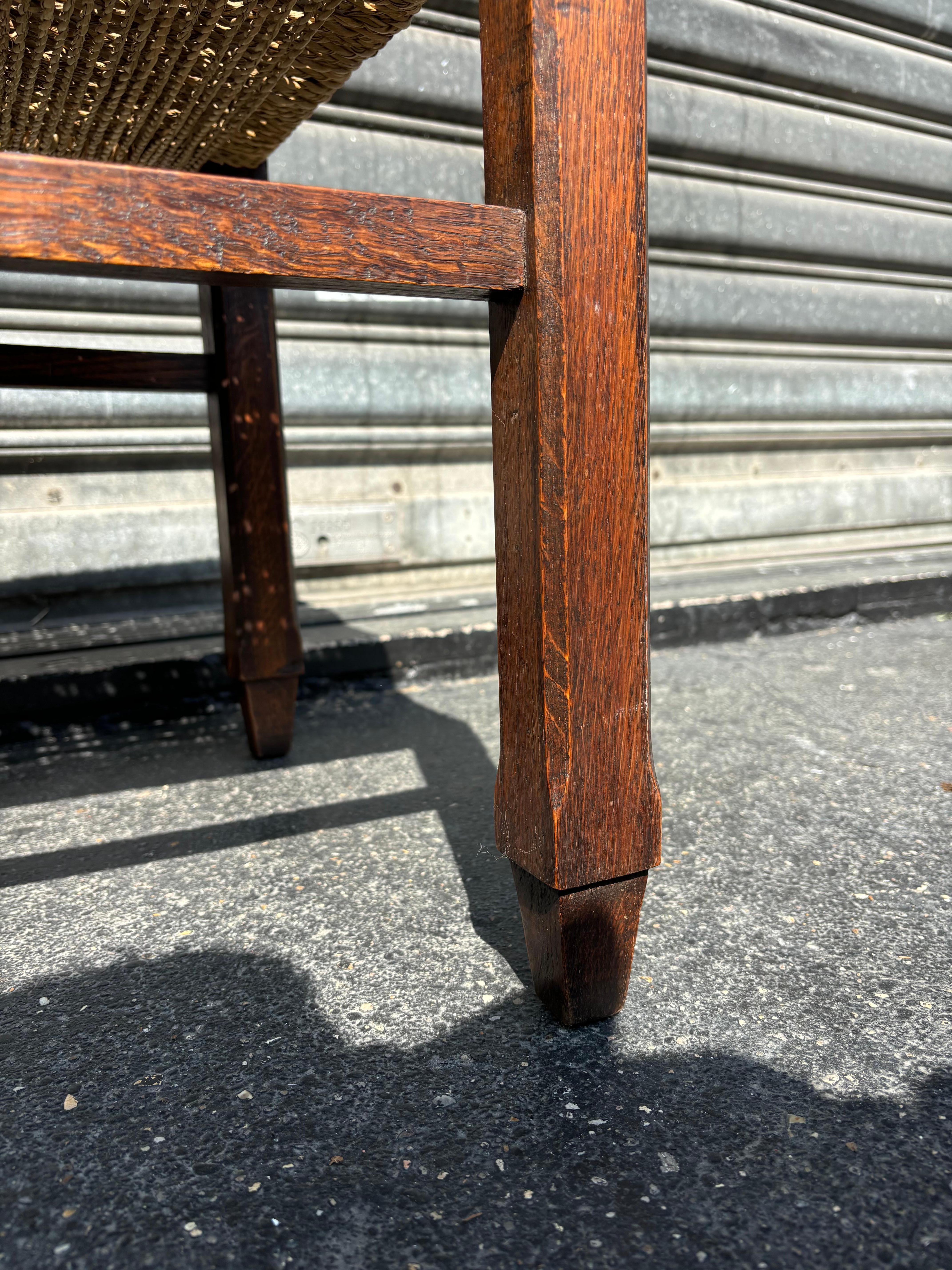 Set of six chairs by Audoux Minet 2