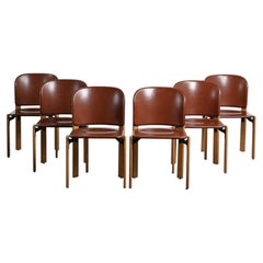 Set of six chairs by Bruno Rey, Dietiker, Switzerland, circa 1971