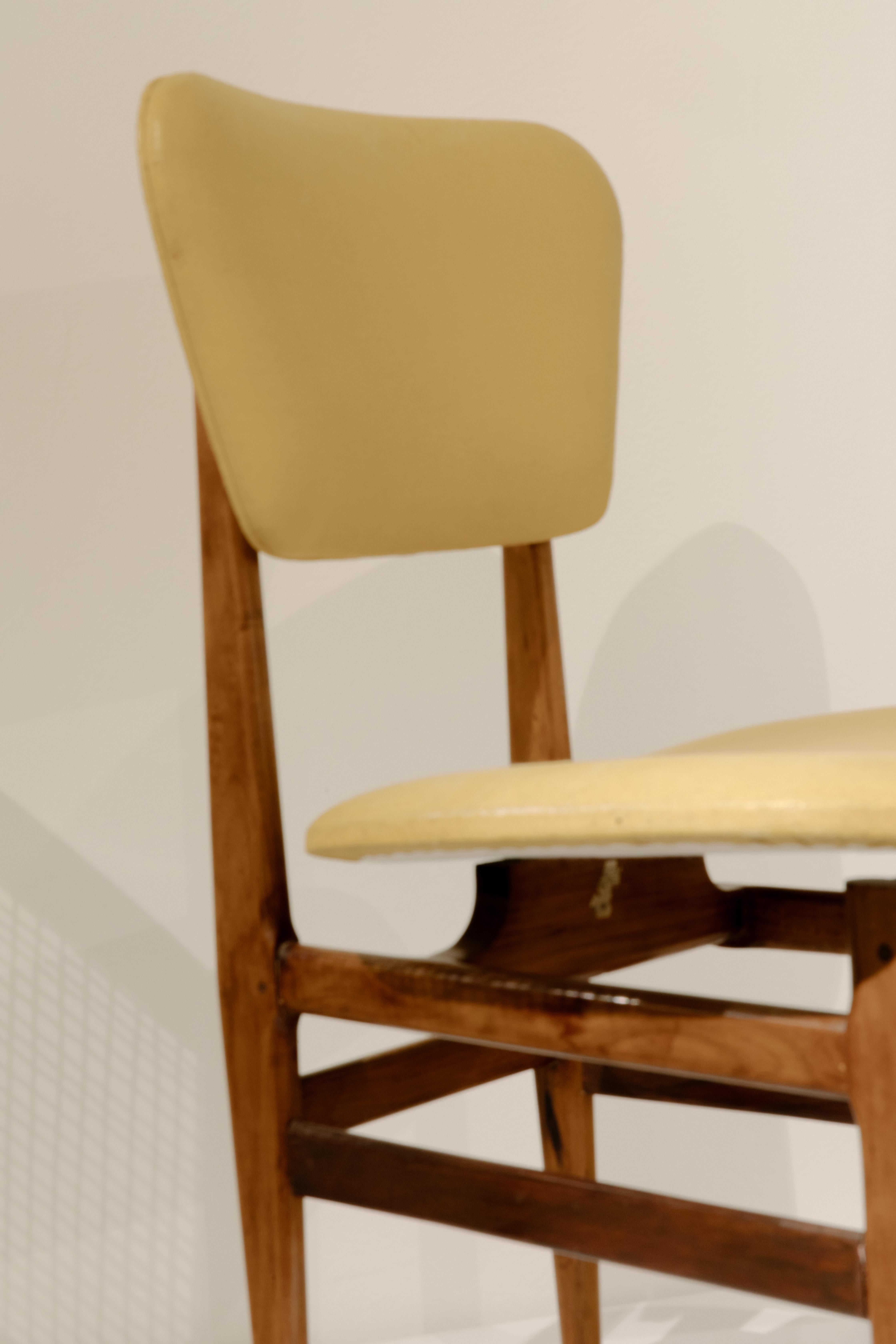 Set of Six Chairs by Carlo Hauner, Brazilian Design 9