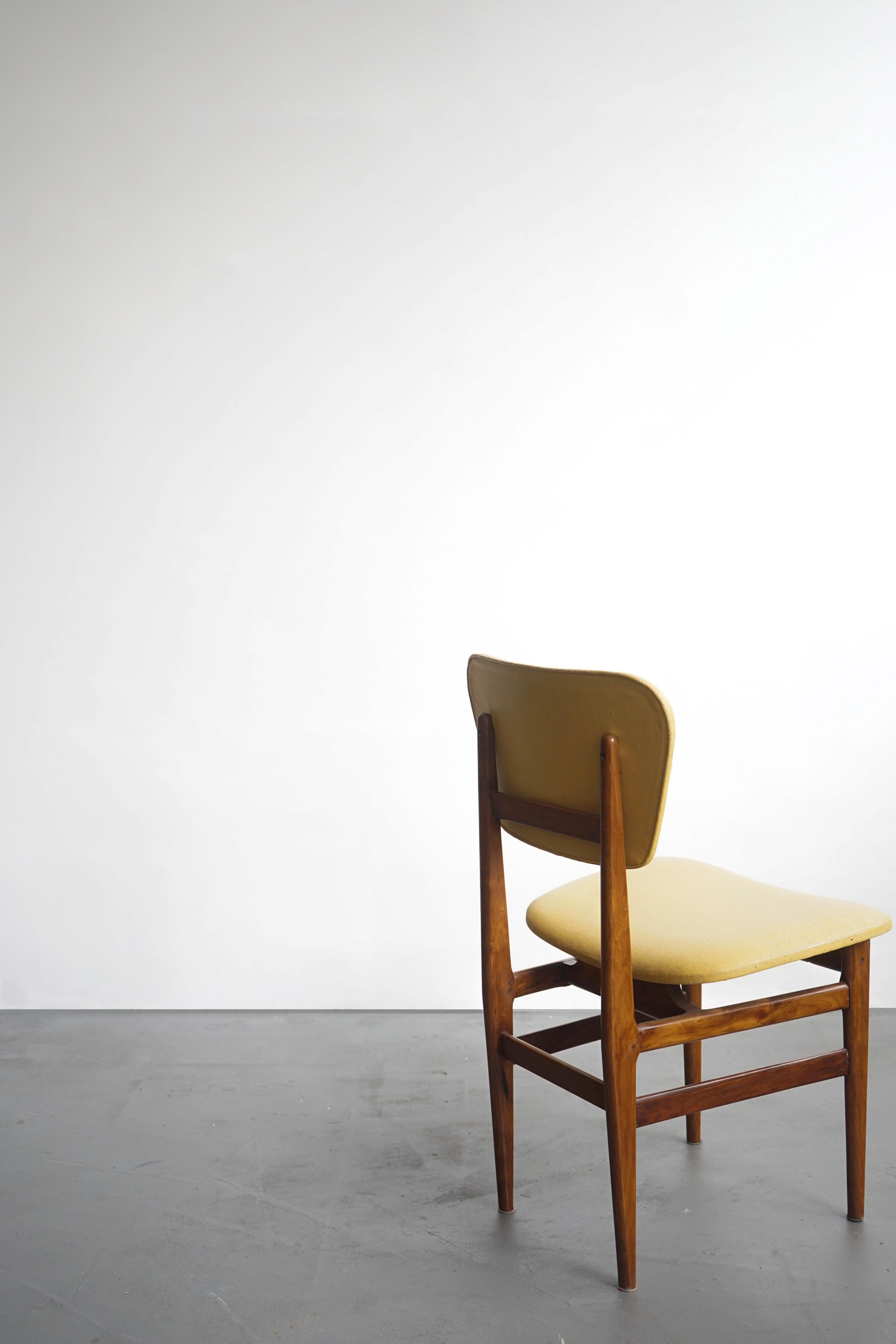 Set of Six Chairs by Carlo Hauner, Brazilian Design 3