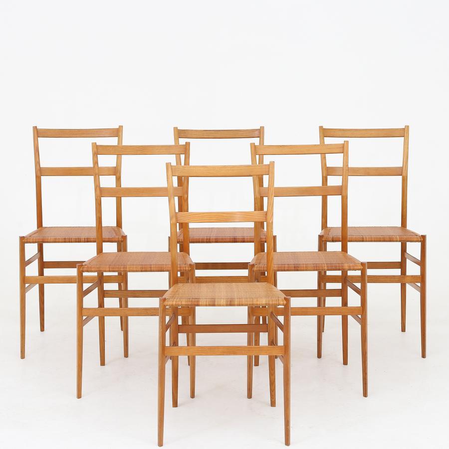 Set of Six Chairs by Gio Ponti 1