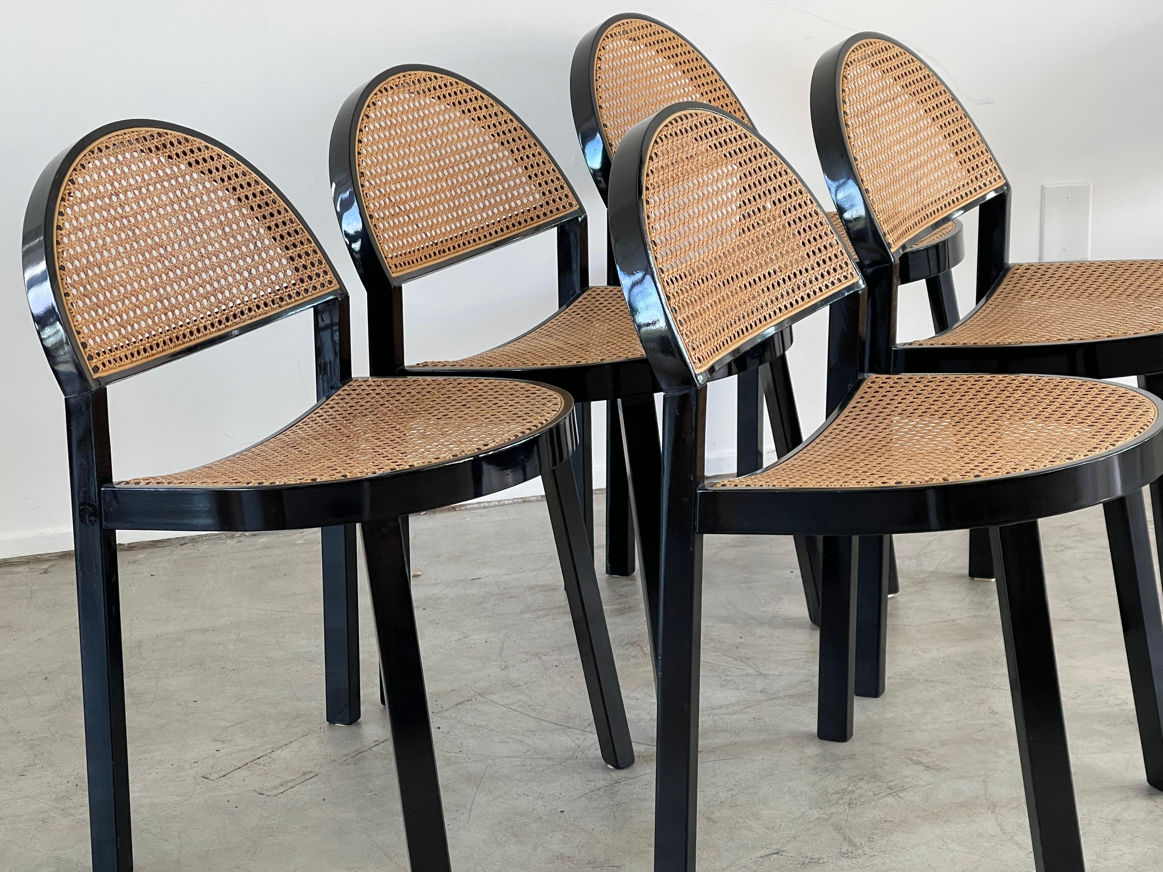 Set of Six Chairs by Jonathan De Pas & Donato D'urbino 3