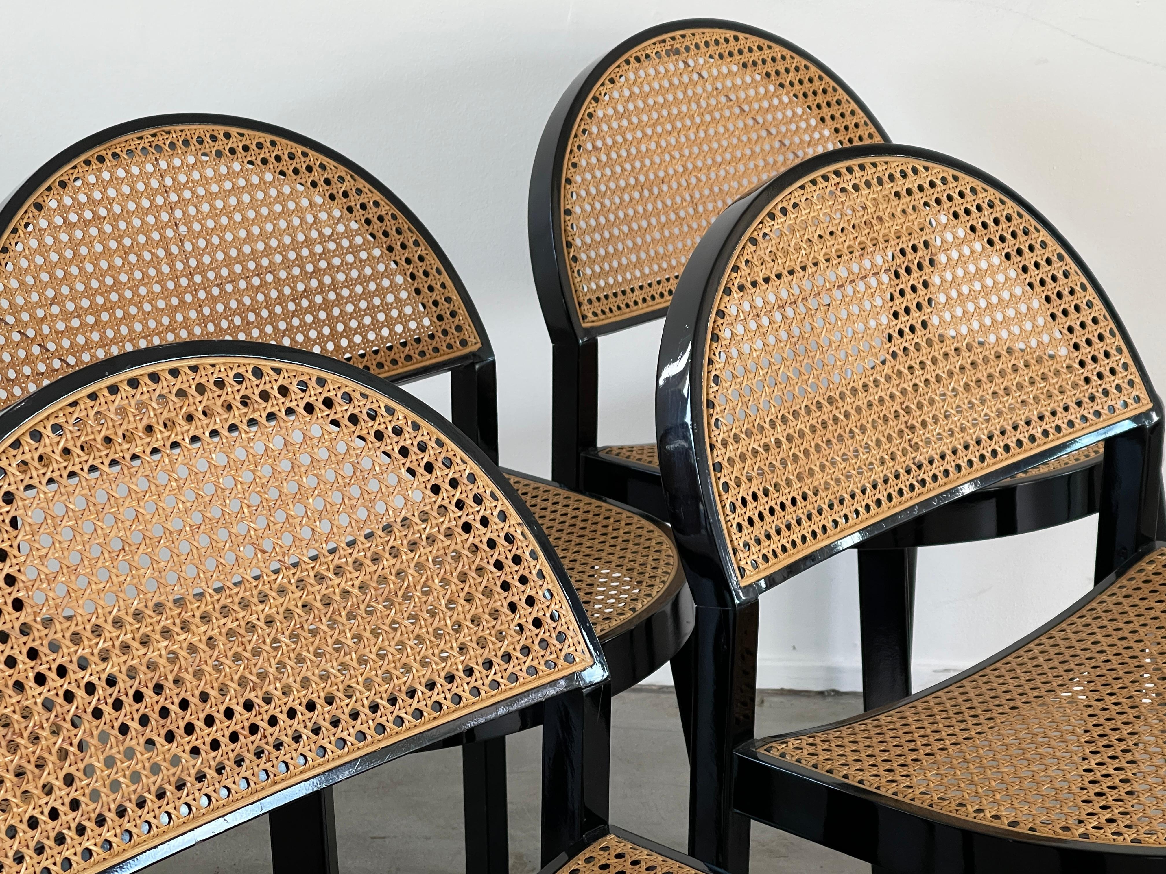 Set of Six Chairs by Jonathan De Pas & Donato D'urbino 1