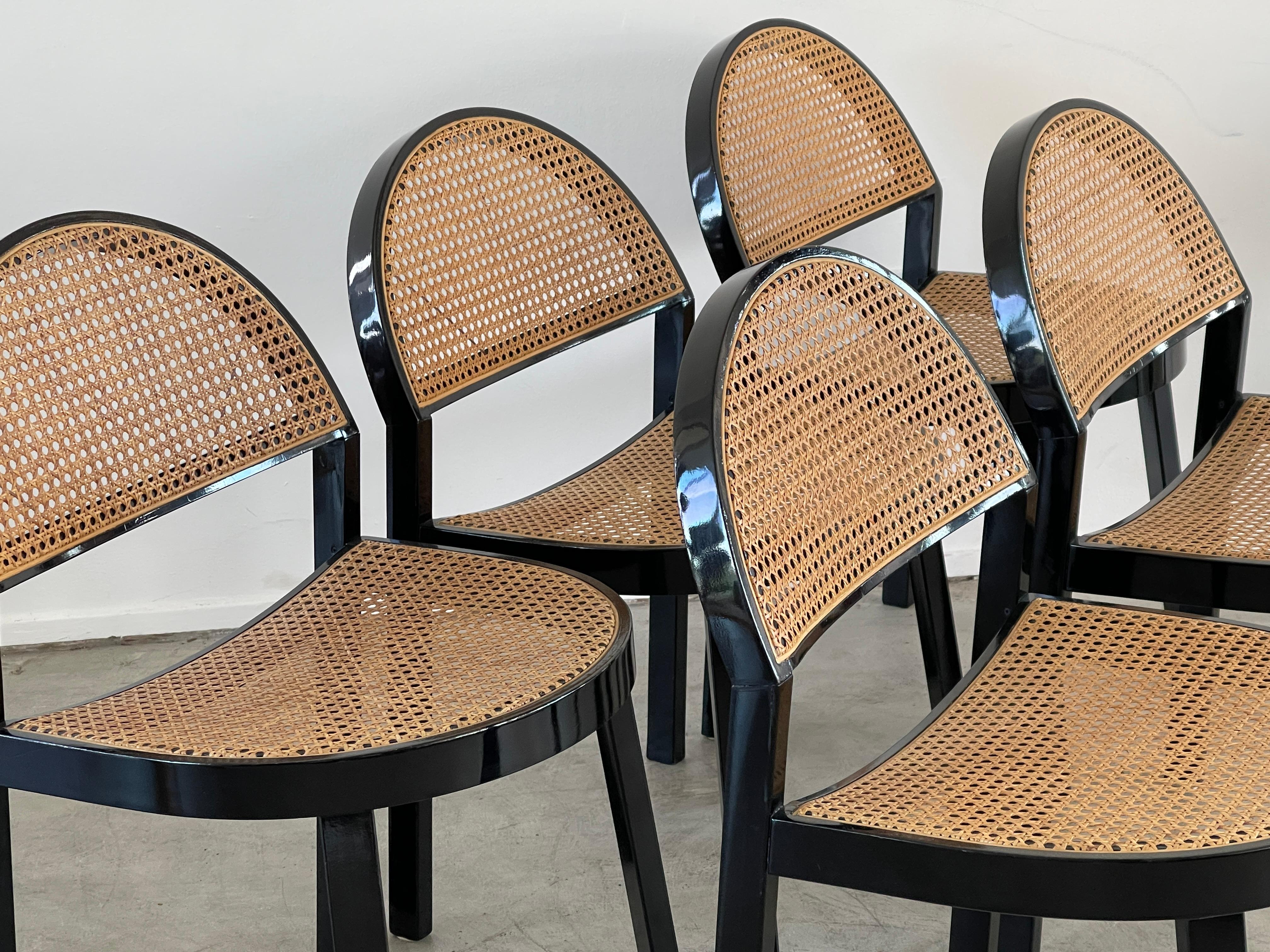 Set of Six Chairs by Jonathan De Pas & Donato D'urbino 2
