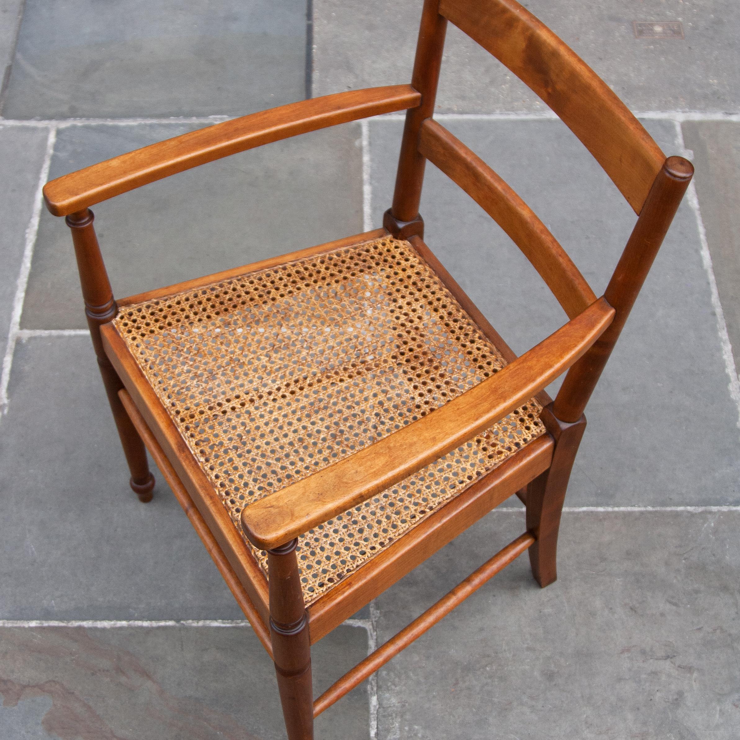 Swedish Set of Six Chairs by Nordiska Kompaniet, Sweden, 1928 For Sale