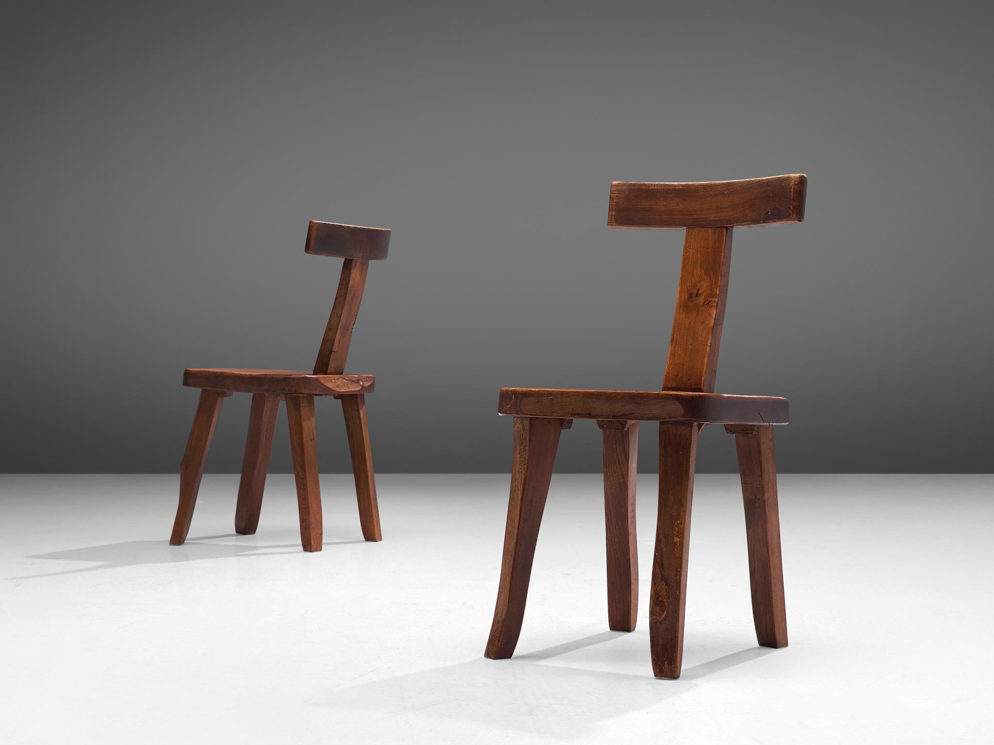 Mid-20th Century Set of Six Chairs by Olavi Hänninen