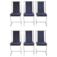 Set of Six Chairs by Pierre Cardin for Maison Jansen, 1970s