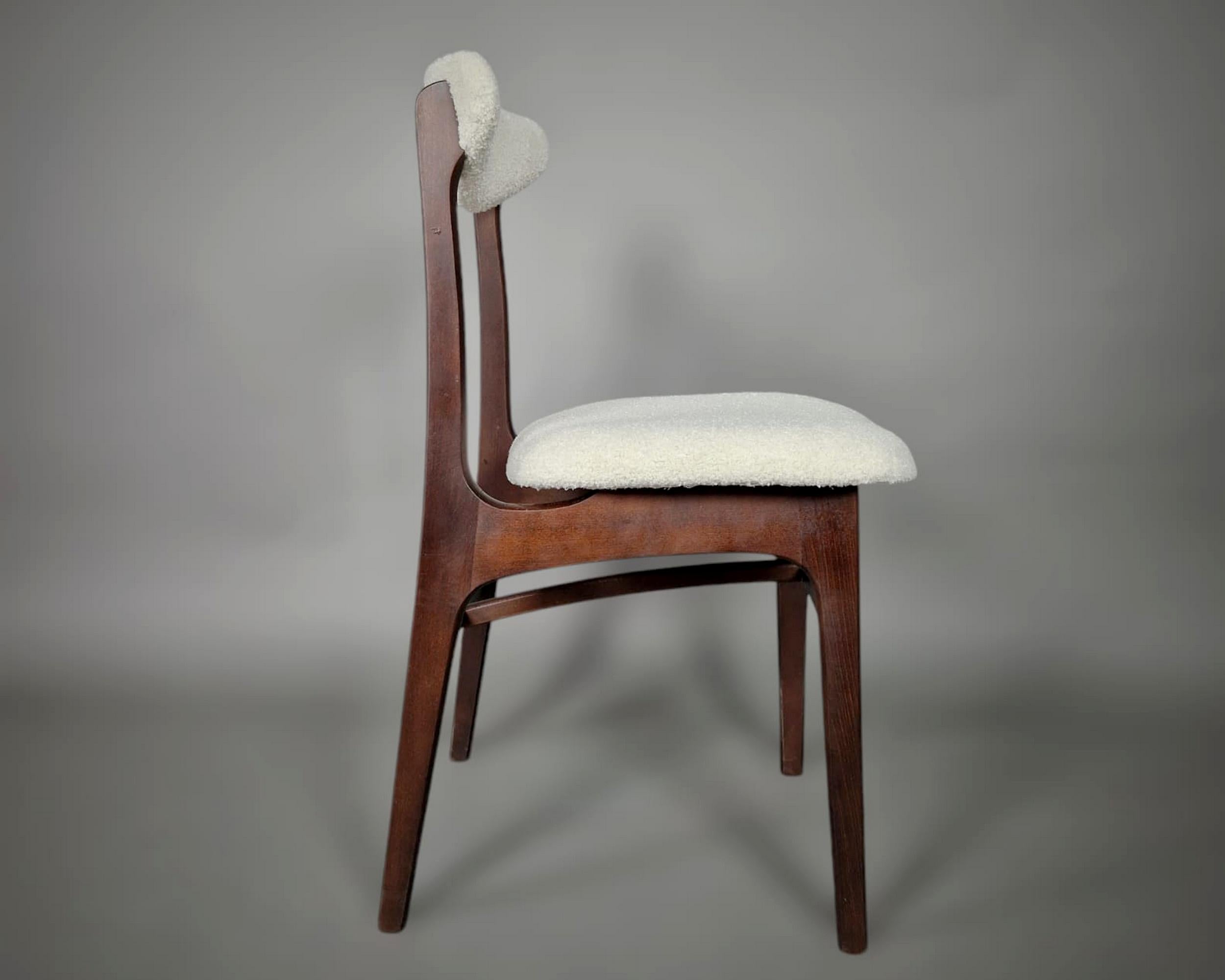 Ensemble de six chaises par Rajmund Hałas, Poznan, Pologne, vers 1970. en vente 1