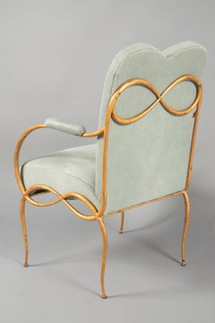 Ensemble de six chaises par René Drouet:: France:: vers 1936