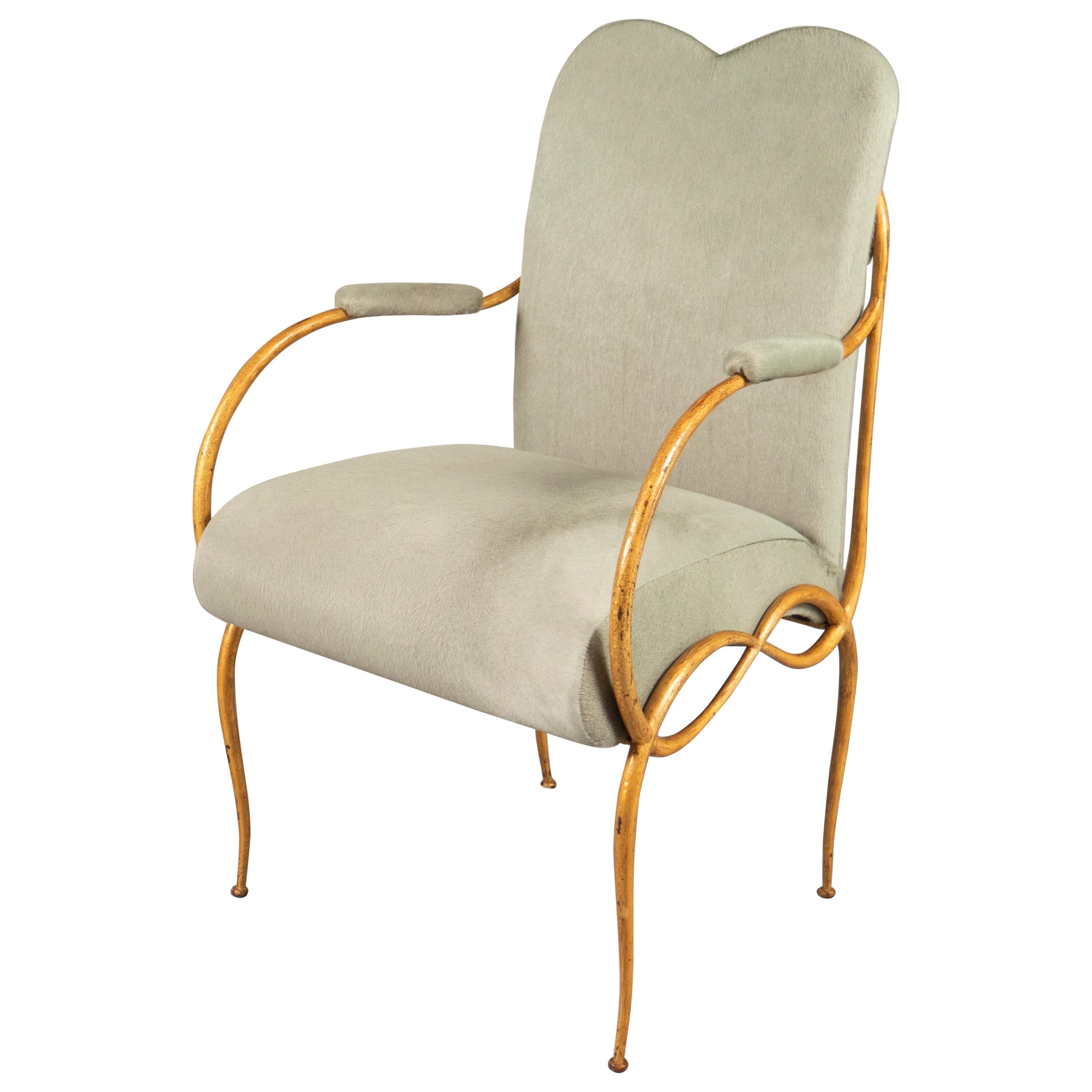 Set of Six Chairs by Rene Drouet, France, circa 1936