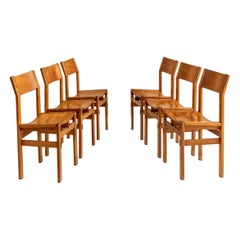 Ensemble de six chaises de Rivadossi