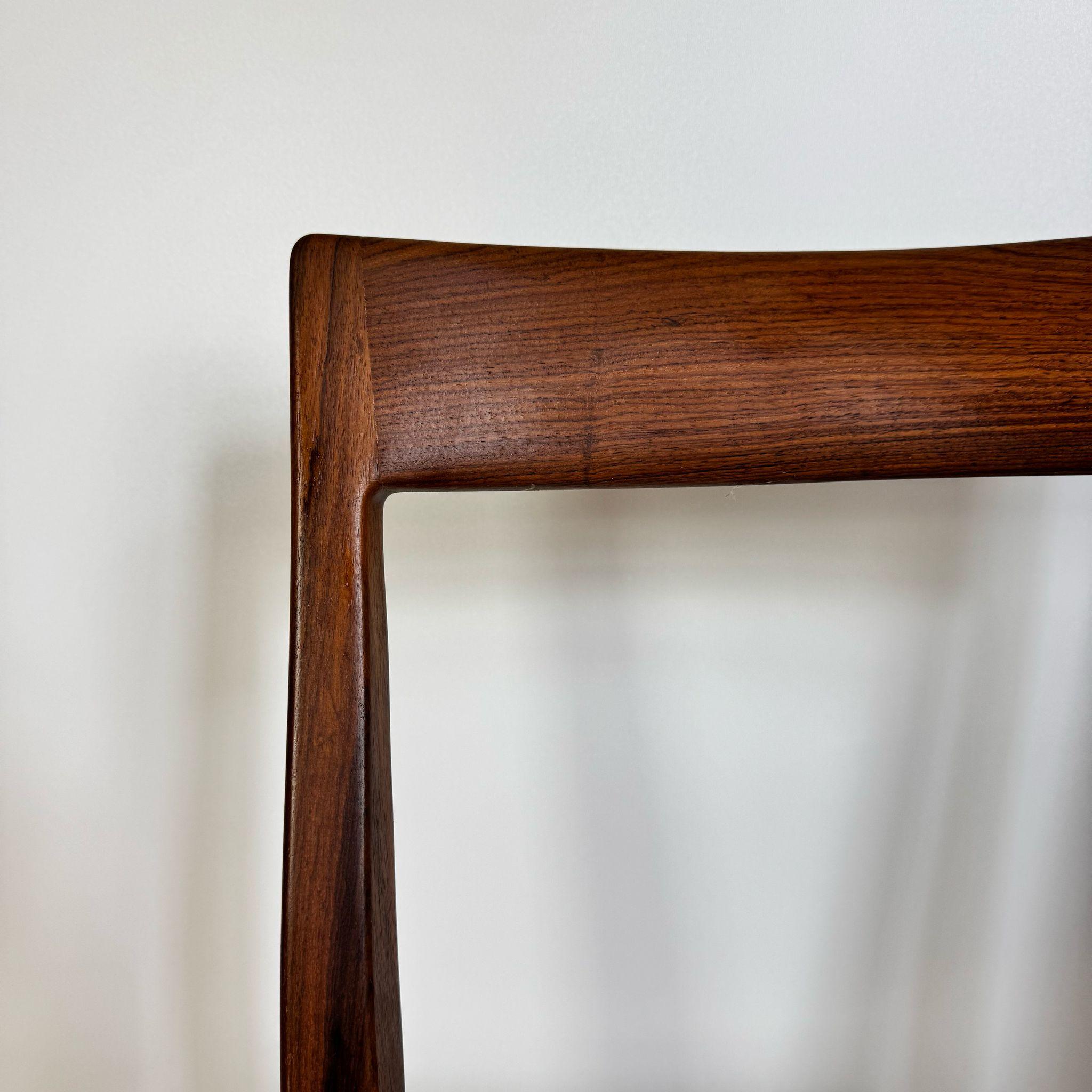 Mid-Century Modern Ensemble de six chaises, Danemark 1960 en vente