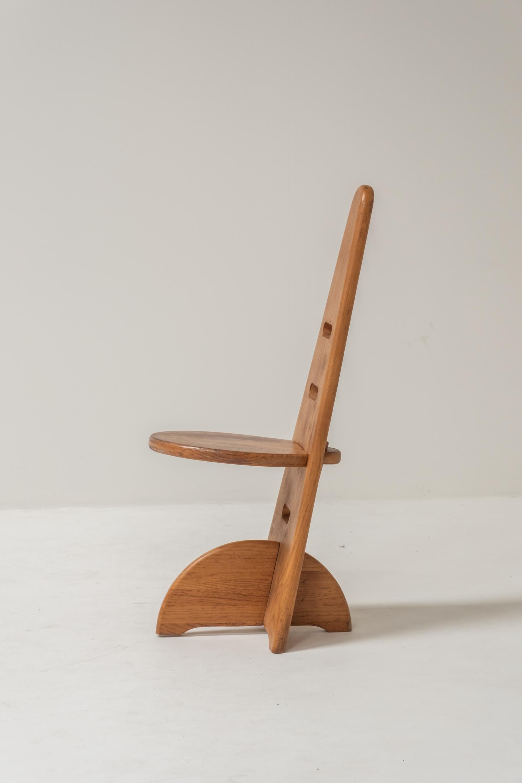 Juego de seis sillas de estilo Gijs Boelaars, altura de asiento regulable Moderno de mediados de siglo en venta