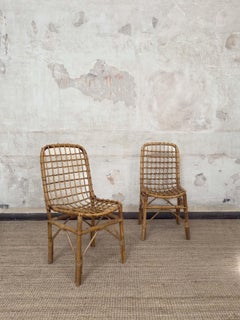 Set of Six Chairs in The Style of Tito Agnoli – 1970s