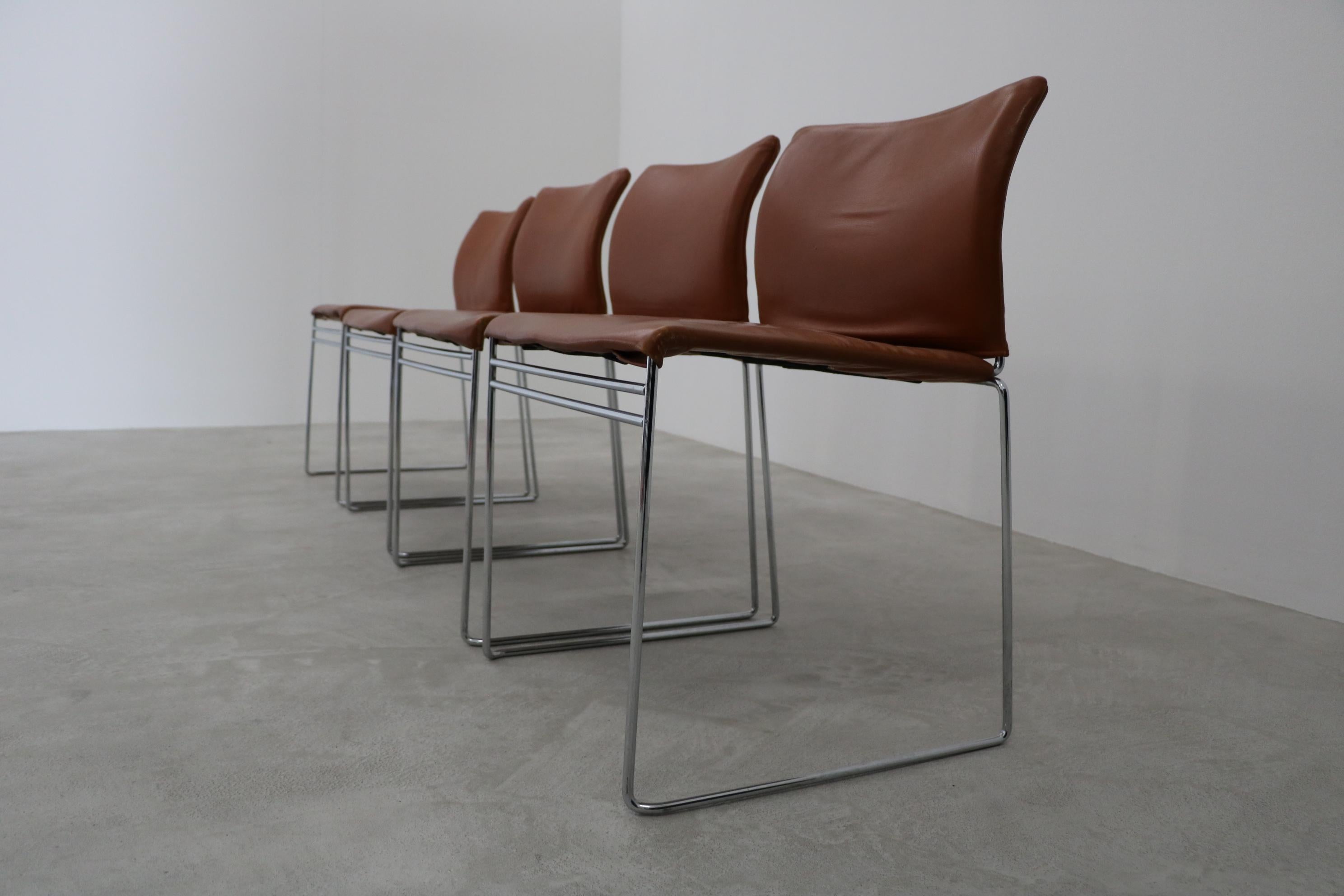 Set of six chairs Kazuhide Takahama model 'Jano' for Simon Gavina 1968 For Sale 2