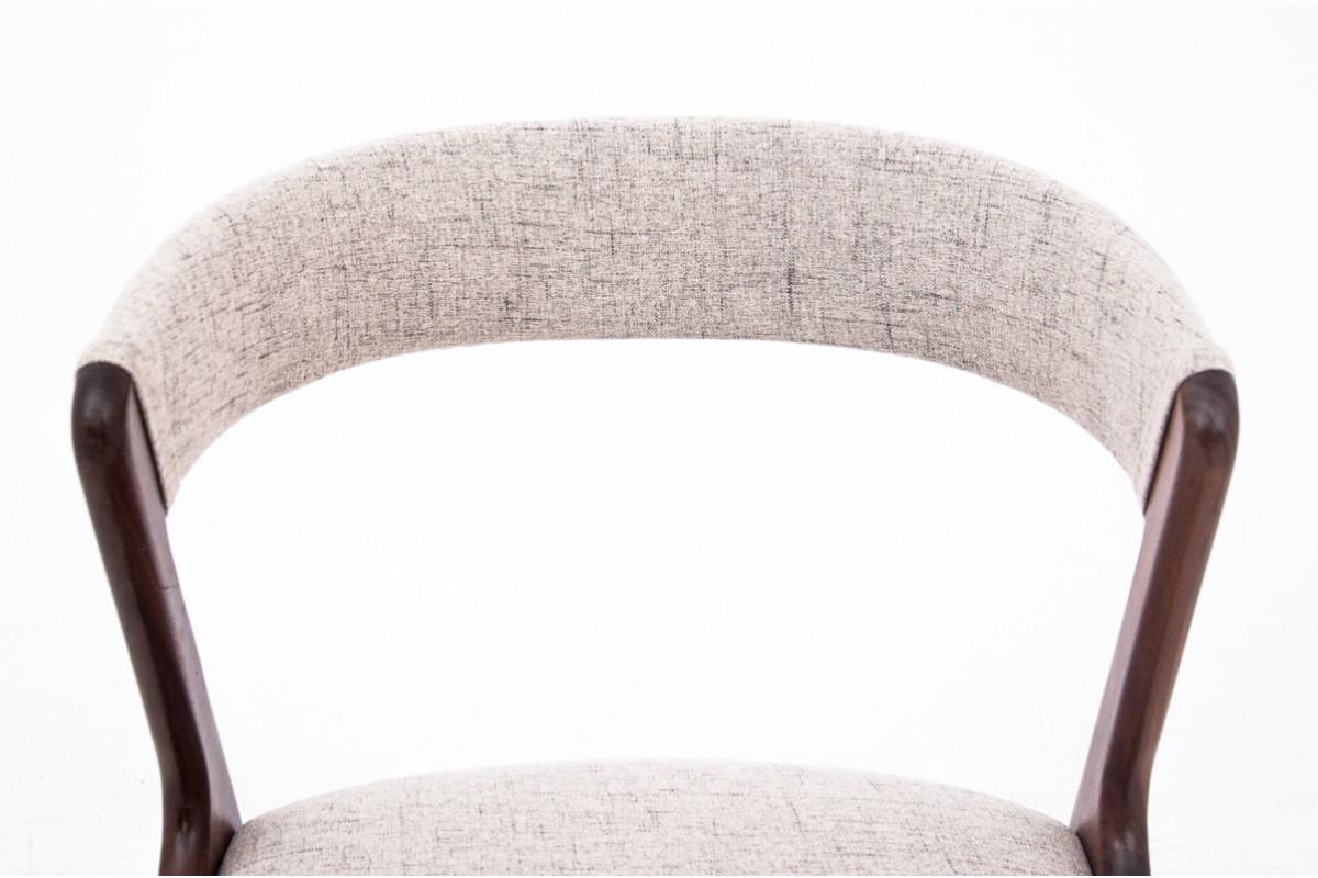 Mid-20th Century Set of six chairs model 68, Anderstrup Stolefabrik, 1960s For Sale