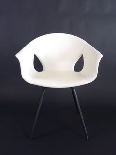 Set of Six Chairs Model 'Ginger Ale' by Designer R. Lazzeroni for Poltrona Frau