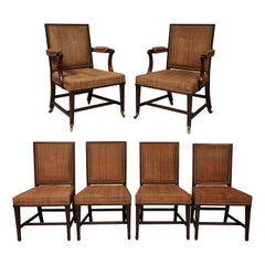 Antique Set of Six Chairs, Possibly by Thomas Chippendale Jr.