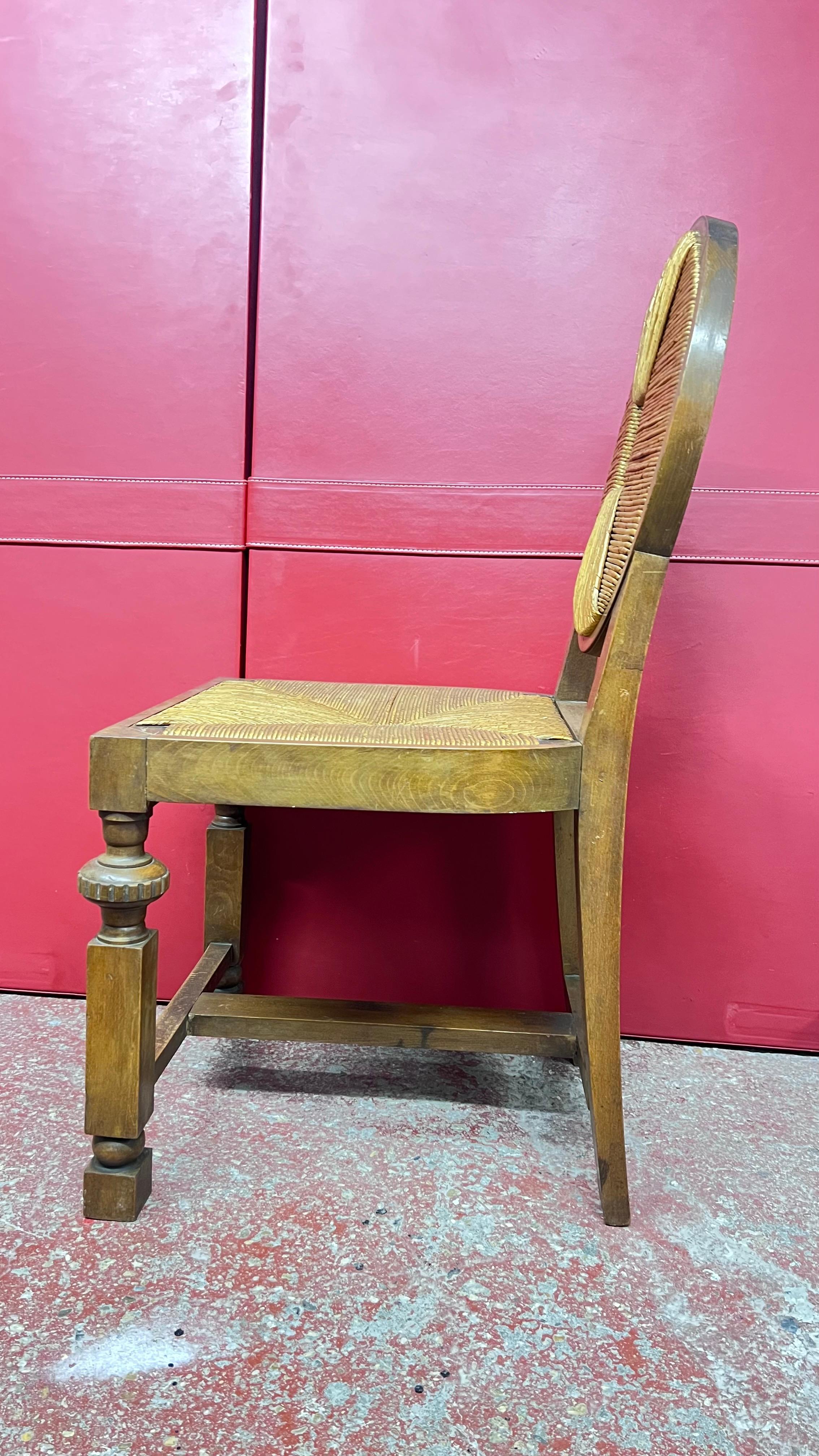 Altro Set di sei sedie Victor Courtray in vendita