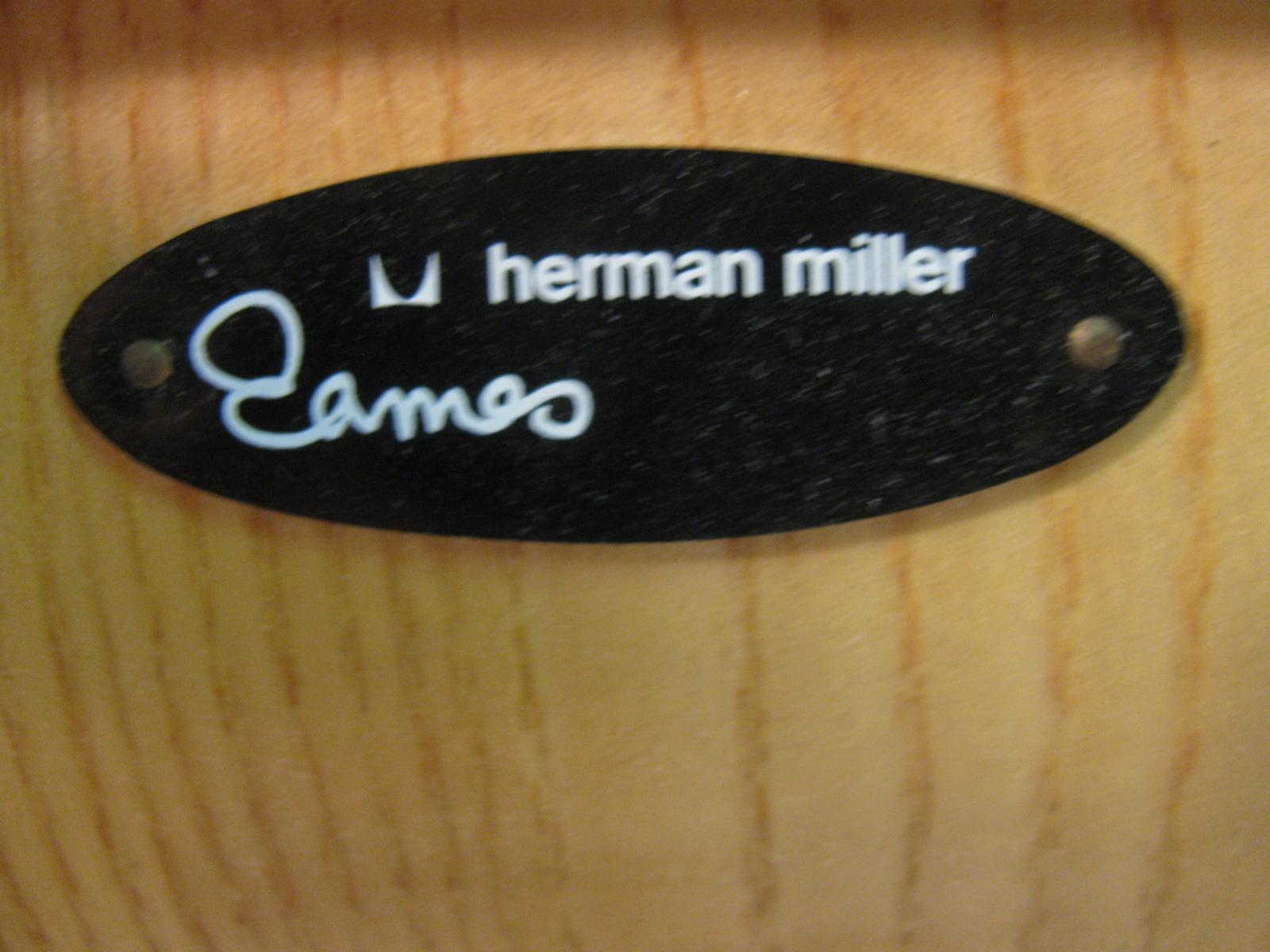 Satz von 6 Charles & Ray Eames Mid Century Modern DCW Dining Chairs Herman Miller 6