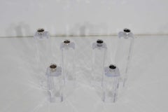 Juego de seis candeleros estilo Charles Hollis Jones