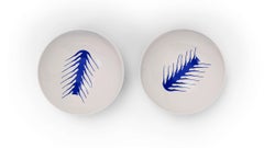 Set of Six Charlotte Perriand Porcelain Dinnerware Plates by Cassina