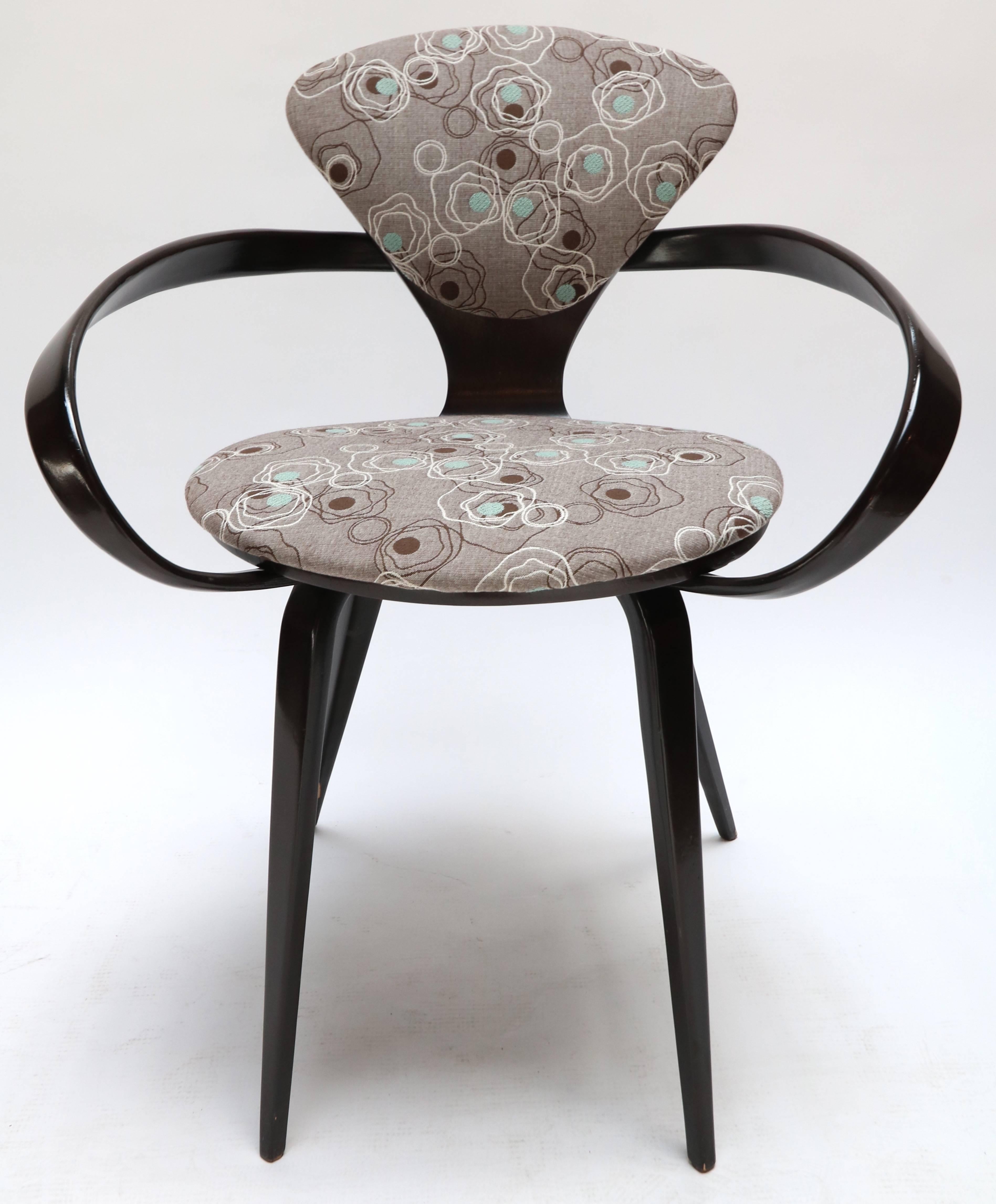 Wood Set of Six Cherner for Plycraft Chairs