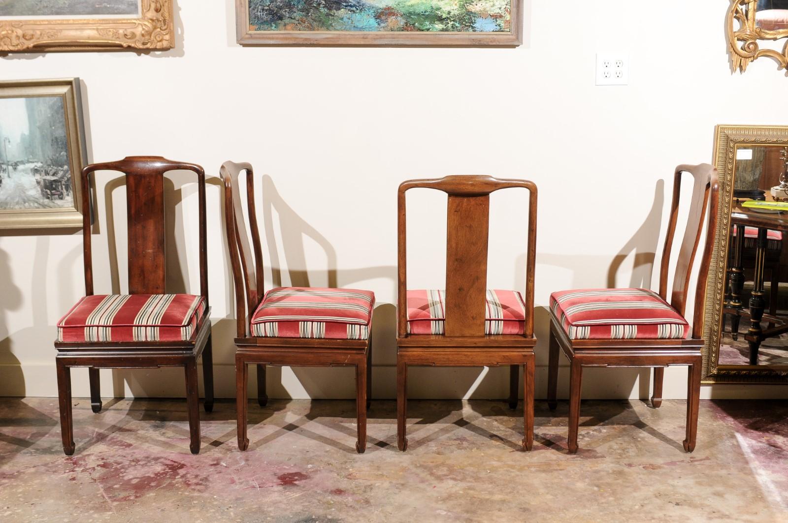 20th Century Set of Six Chinese Ming Style Chairs