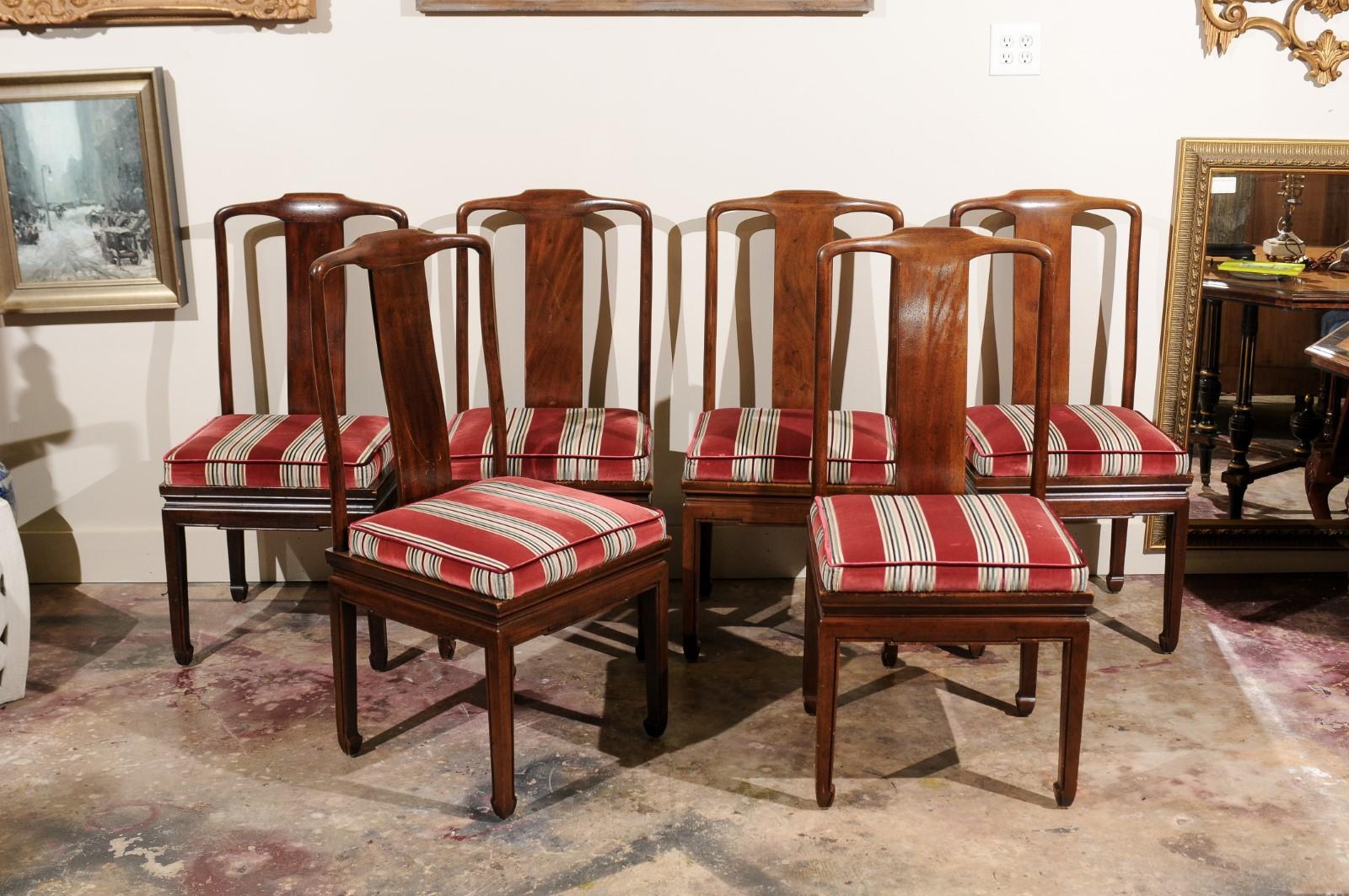 Set of Six Chinese Ming Style Chairs 2