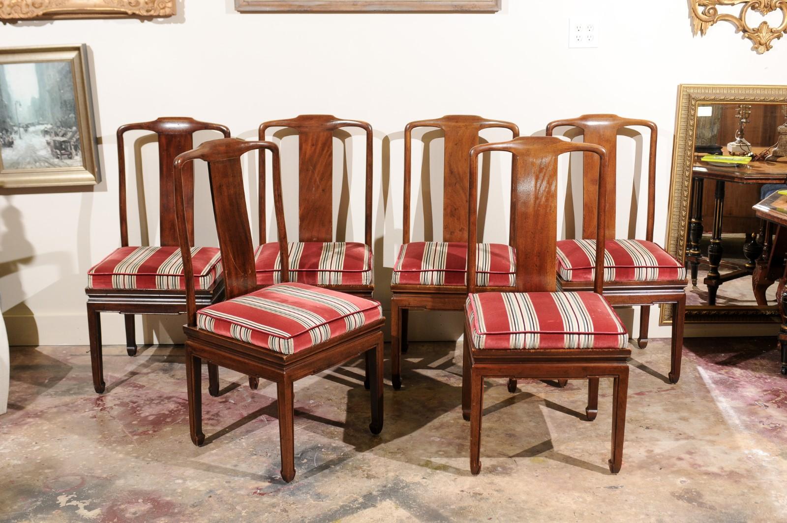Set of Six Chinese Ming Style Chairs 3