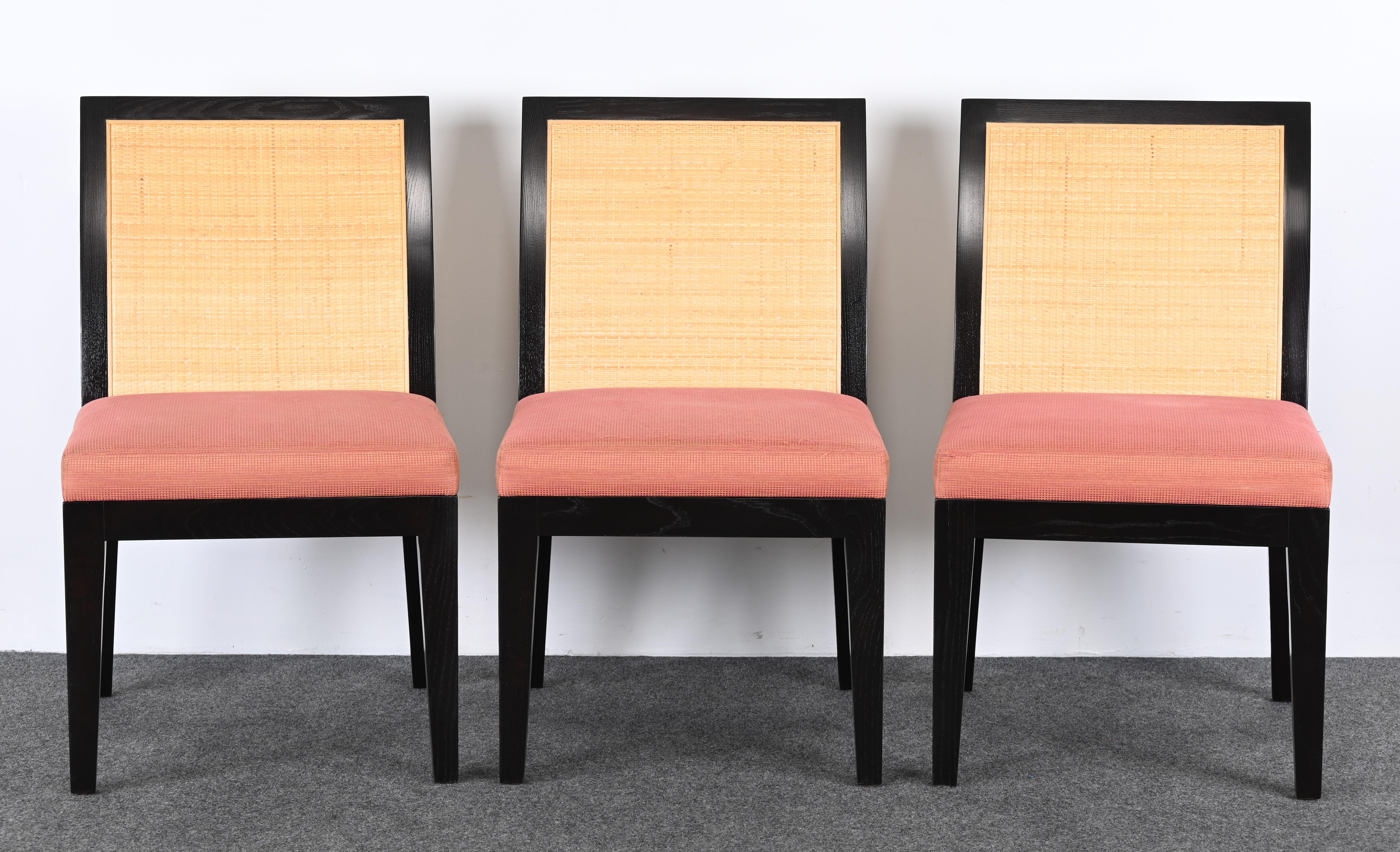 Set of Six Christian Liaigre Dining Chairs, 20th Century For Sale 4