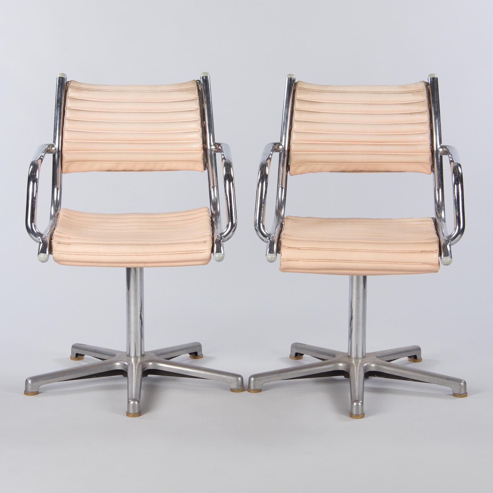 Set of Six Chrome Armchairs with Vinyl Seats by Olymp, Germany, 1970s 8