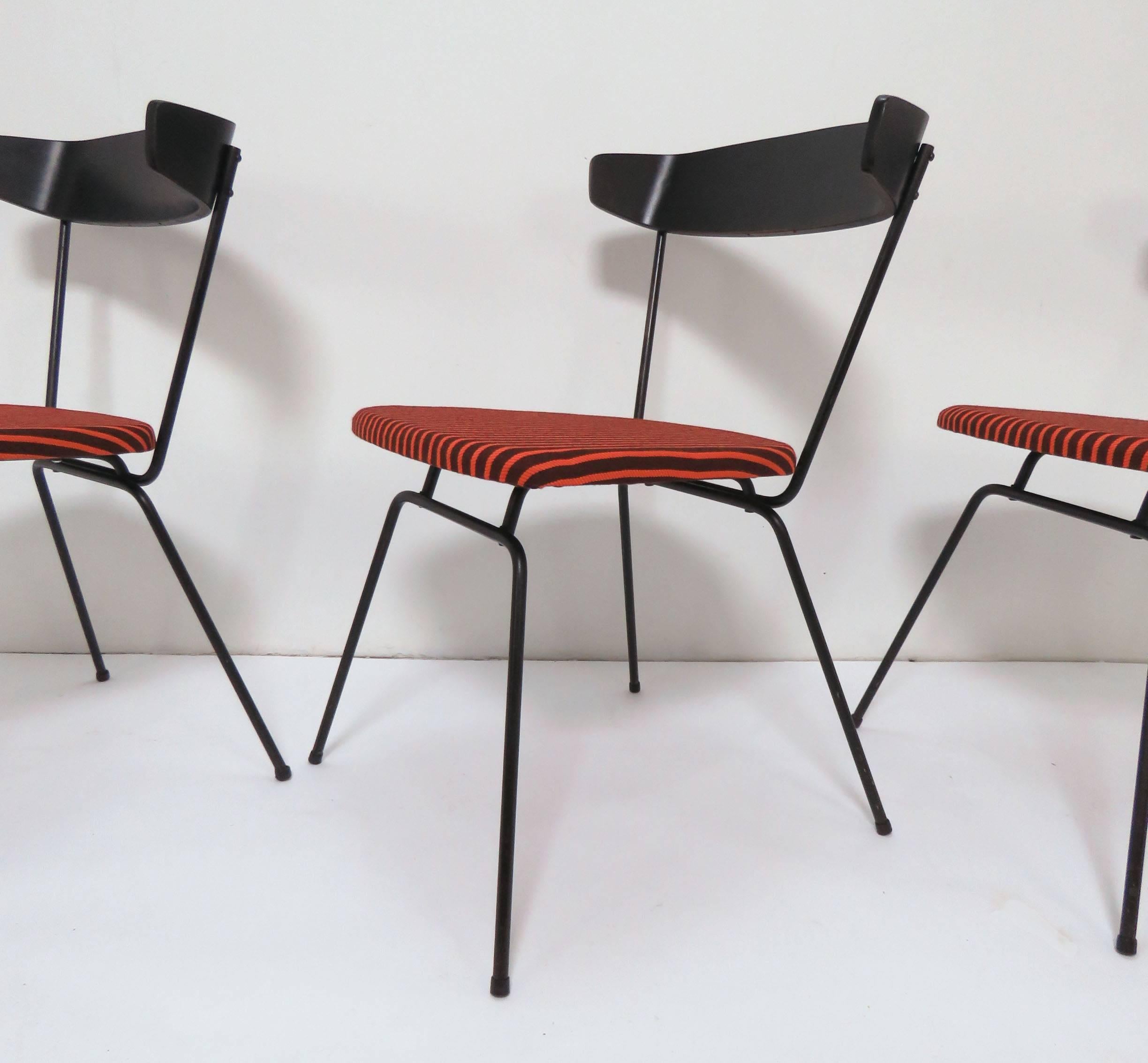 Mid-Century Modern Set of Six Clifford Pascoe Dining Chairs, circa 1950s