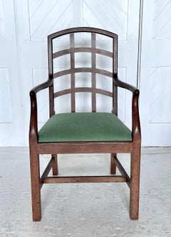 Set di sei sedie da pranzo Cotswold School Arts and Crafts