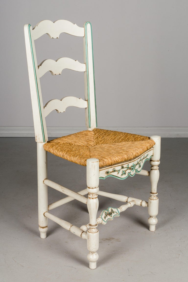 Set of Six Country French Dining Chairs at 1stdibs